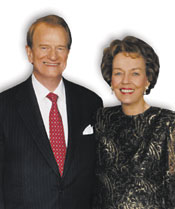 The Honorable and Mrs. Roy M. Huffington